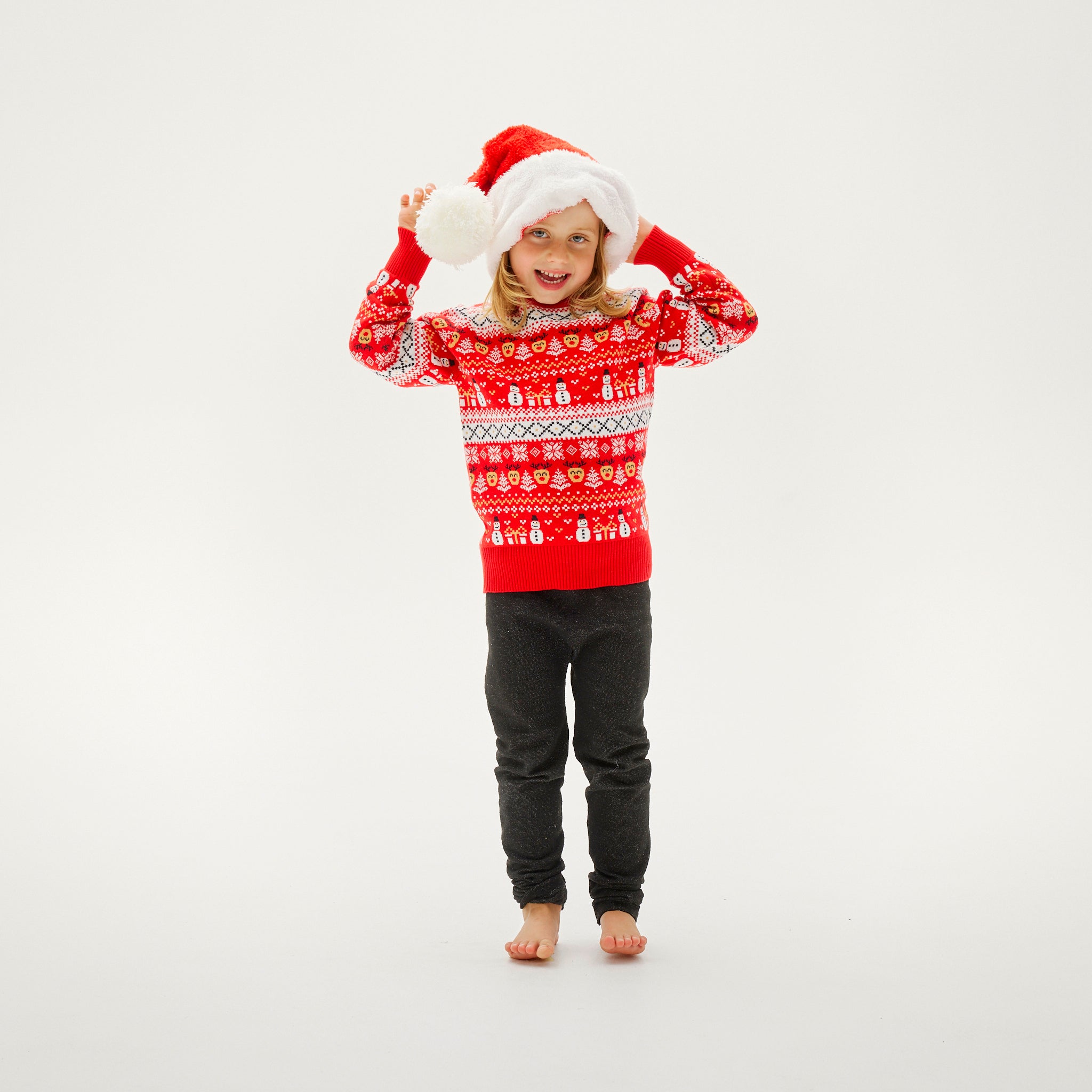 The Reinstyle Sweater Red - Kids